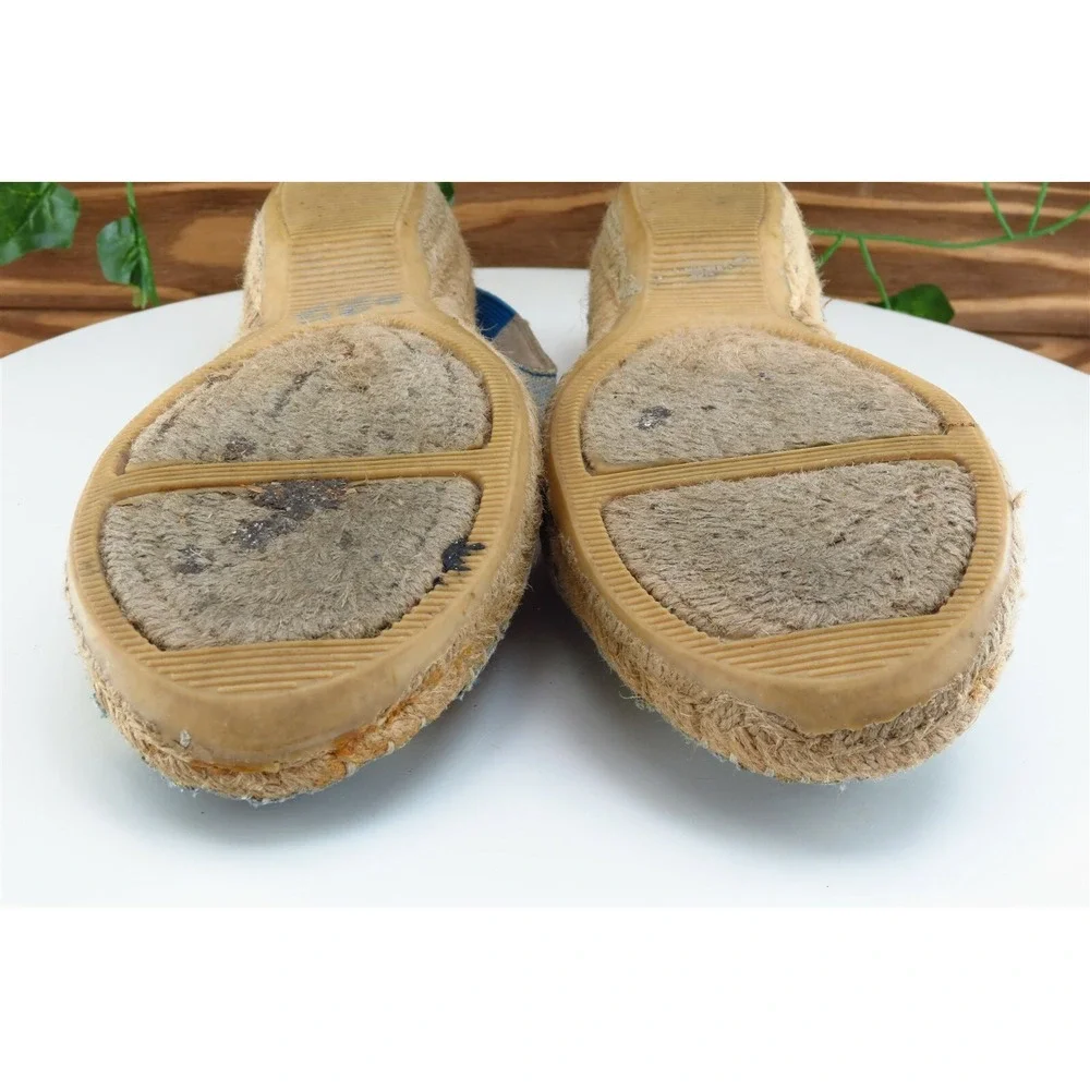Cliffs by White Mountain Sz 7.5 M Brown Slingback Fabric‎ Women Sandals